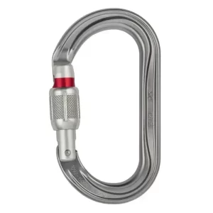Petzl OK Carabiner Gray Srew Lock - 1
