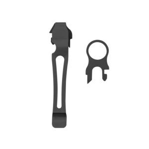 Leatherman Pocket Clip and Lanyard Ring Black