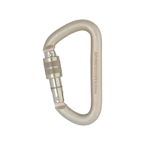 DMM 12mm Steel Offset D Screwgate Carabiner