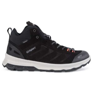 Grisports Men's Mid Ankle City Trail Shoes Black