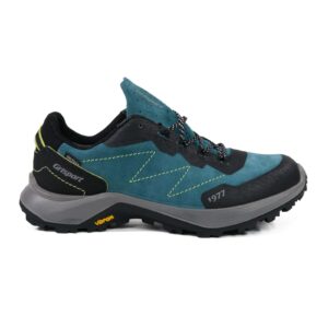 Gritex Men's Low Ankle City Trail Shoes Blue