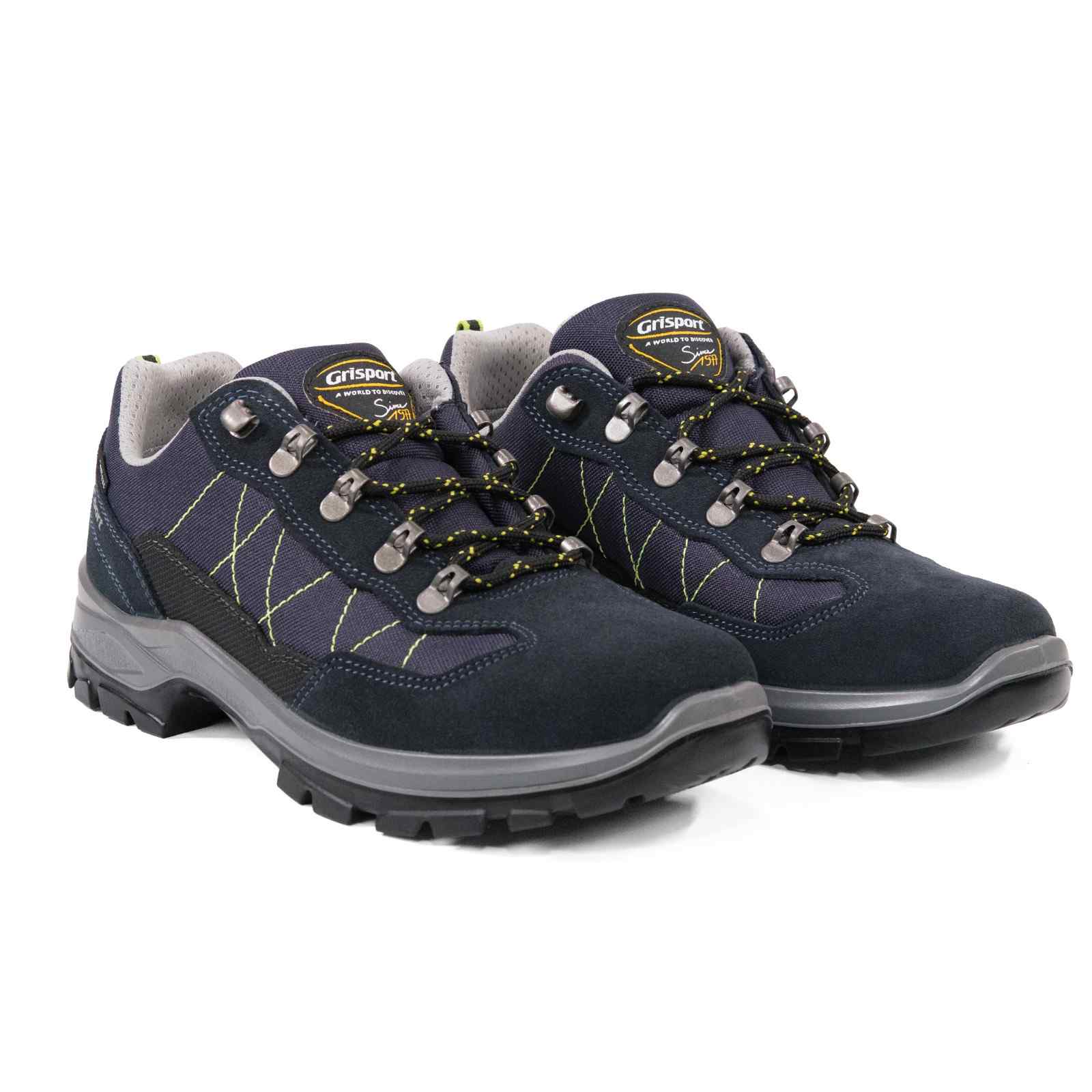 Gritex Men's Low Ankle Hiking Shoes Dark Navy Blue - Image 5
