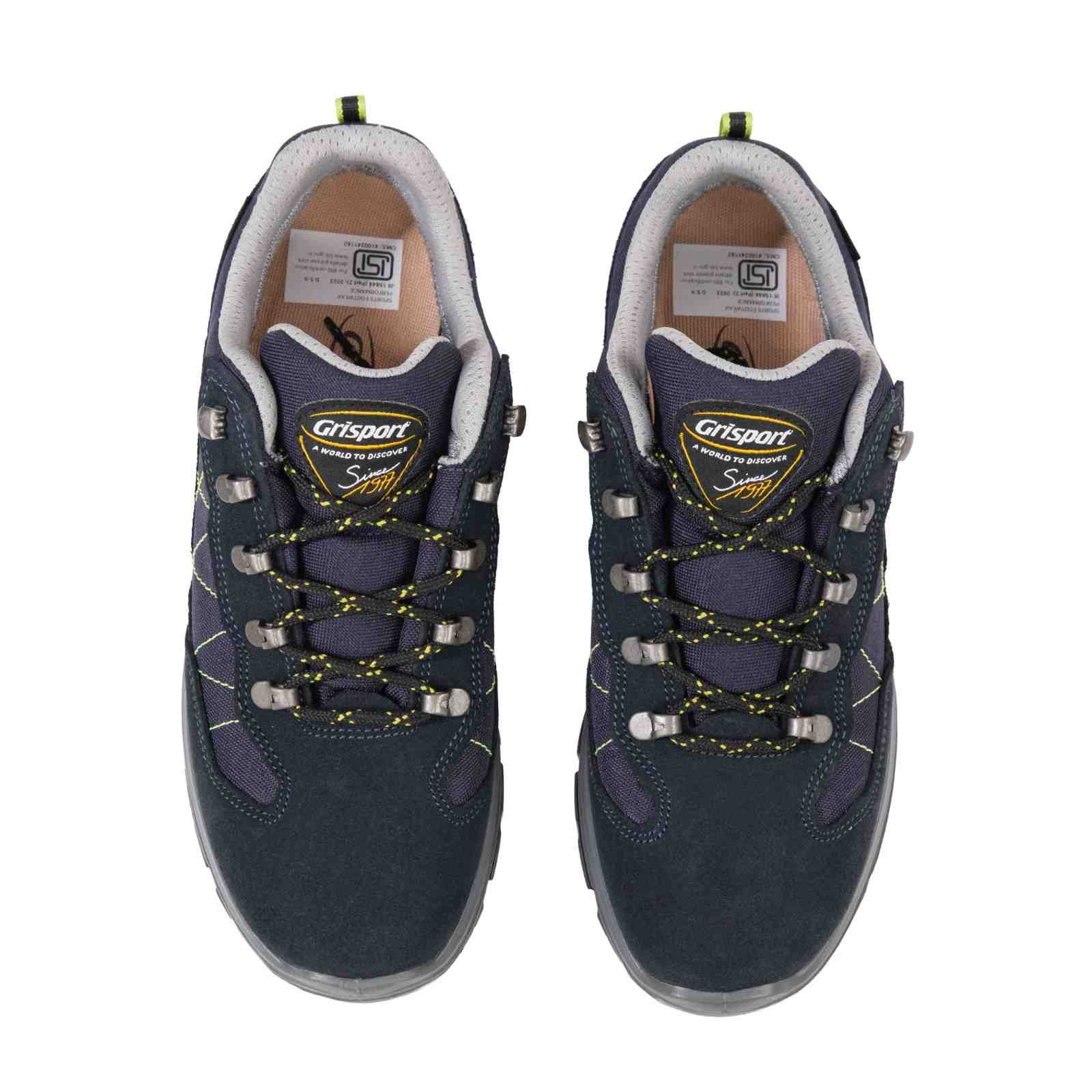 Gritex Men's Low Ankle Hiking Shoes Dark Navy Blue - Image 6
