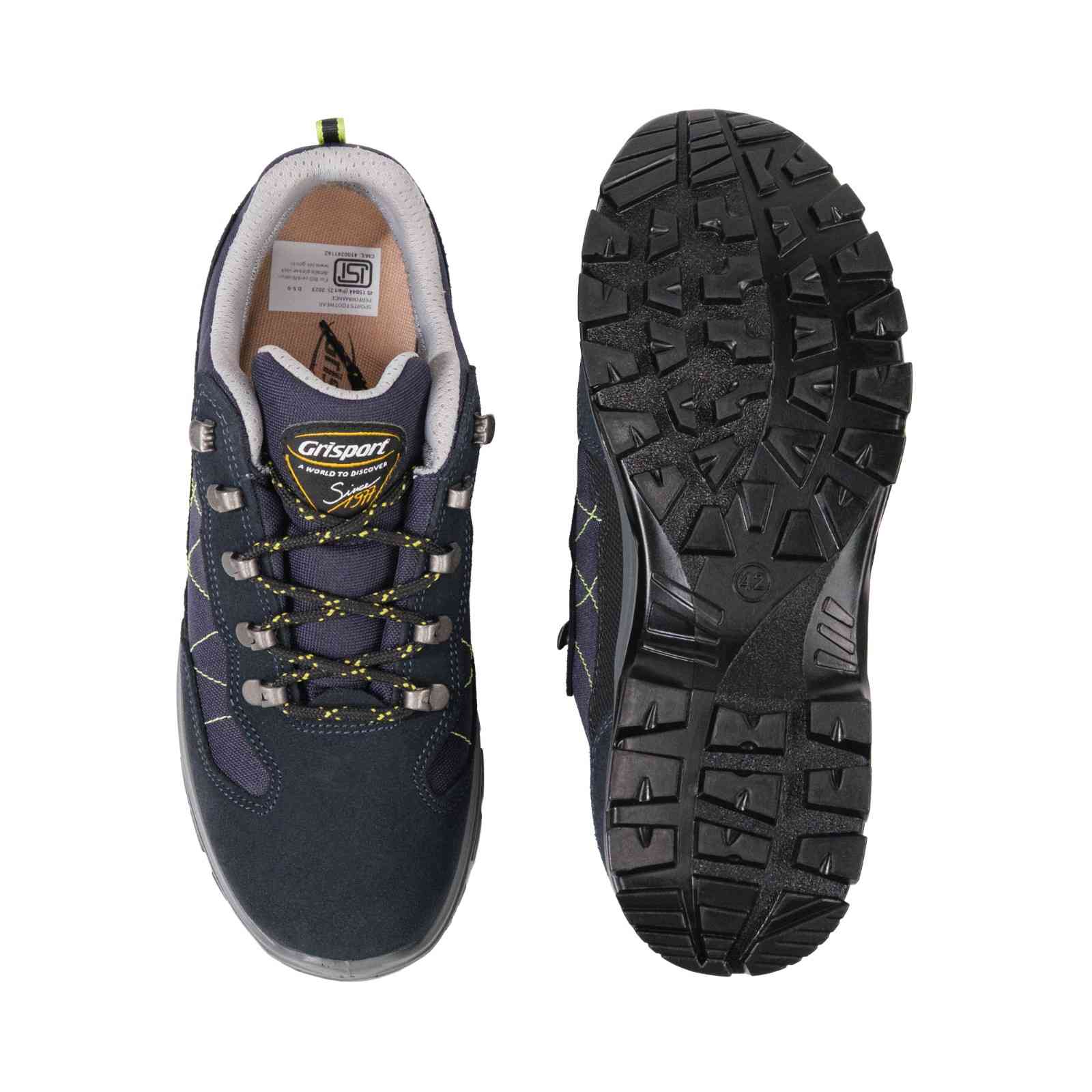 Gritex Men's Low Ankle Hiking Shoes Dark Navy Blue - Image 7
