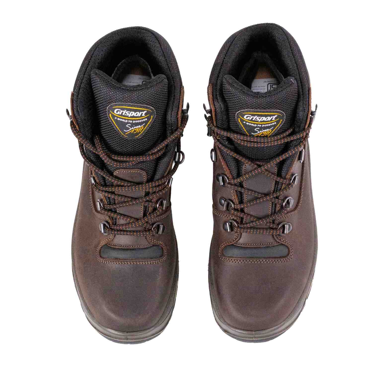 Gritex Men's Mid Ankle Trekking Shoes Brown - Image 4