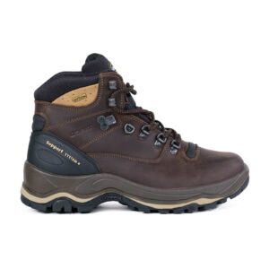 Gritex Men's Mid Ankle Trekking Shoes Brown