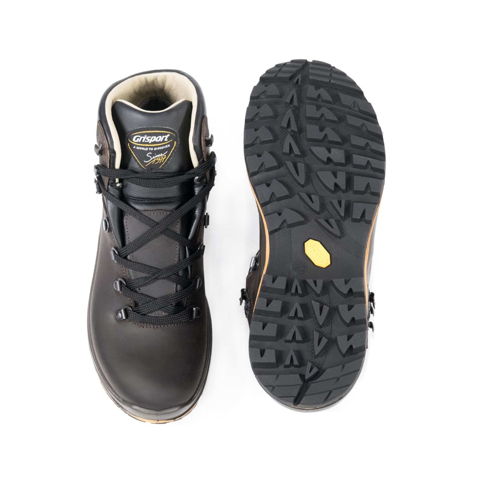 Sportex Men's Mid Ankle Altitude Shoes Brown - Image 3