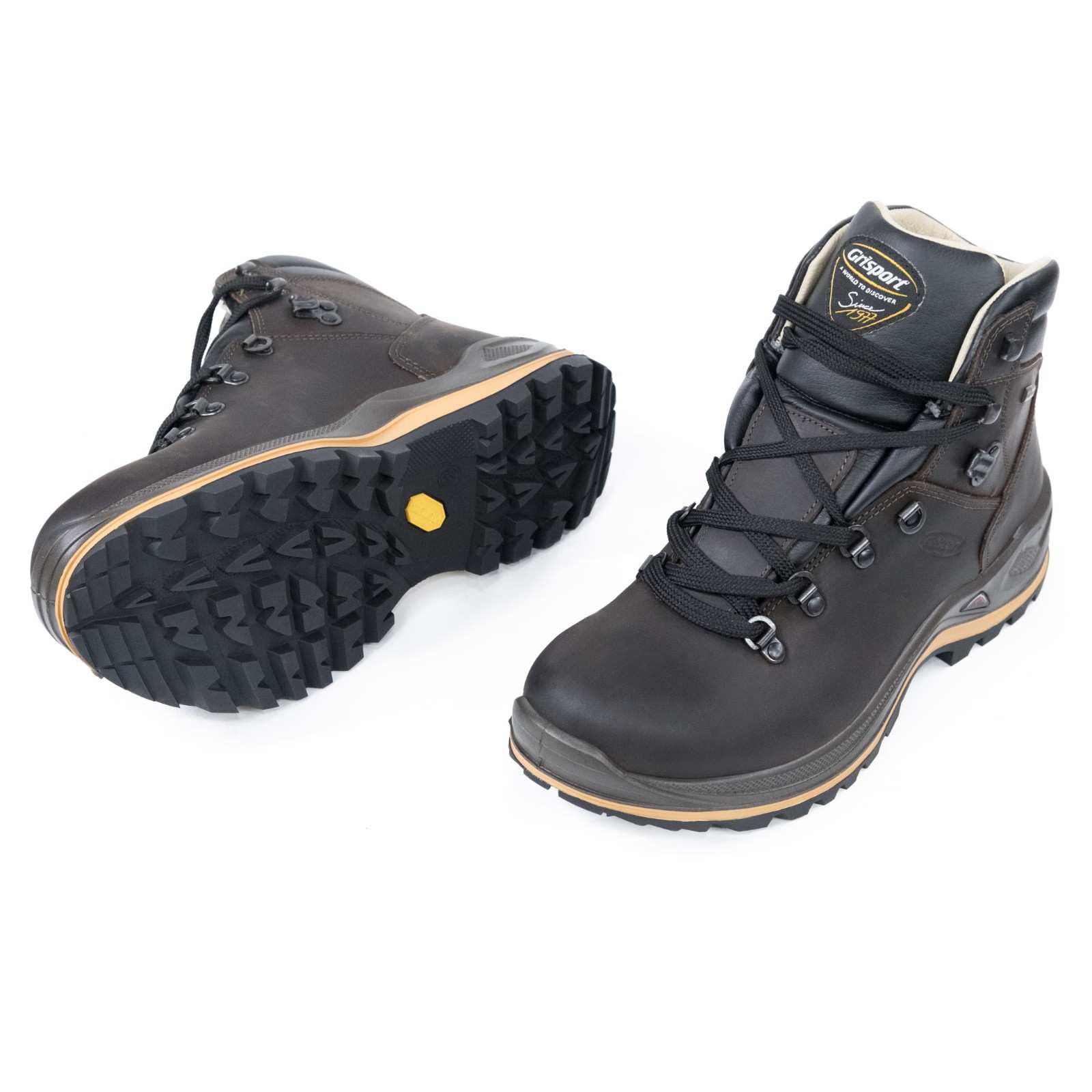 Sportex Men's Mid Ankle Altitude Shoes Brown - Image 6