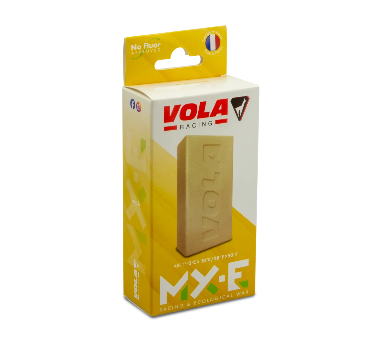 MX-E Yellow 80g / Racing & Ecological Ski Wax