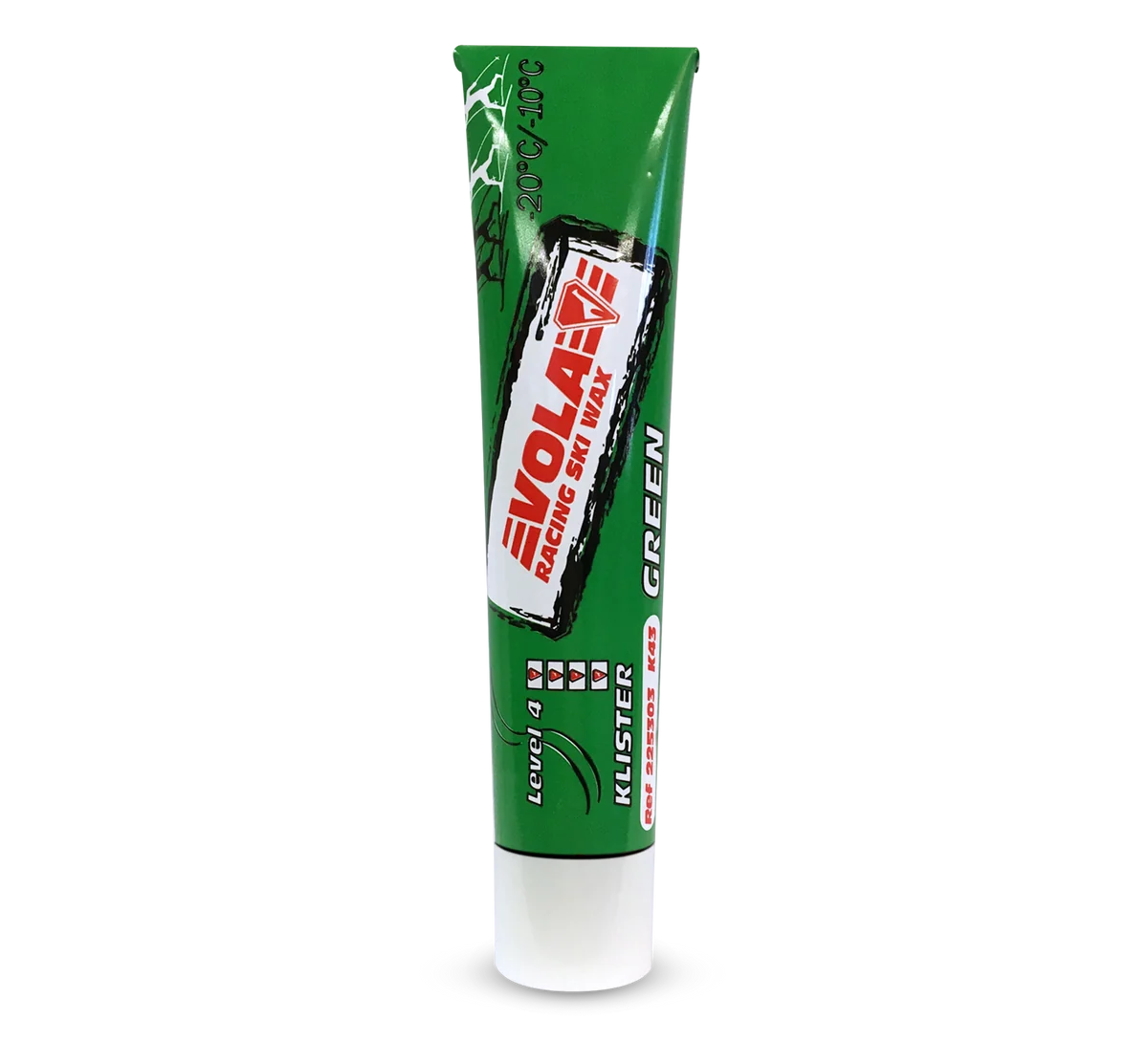 Nordic Classic Ski Wax - Klister K43 Green / No Fluor