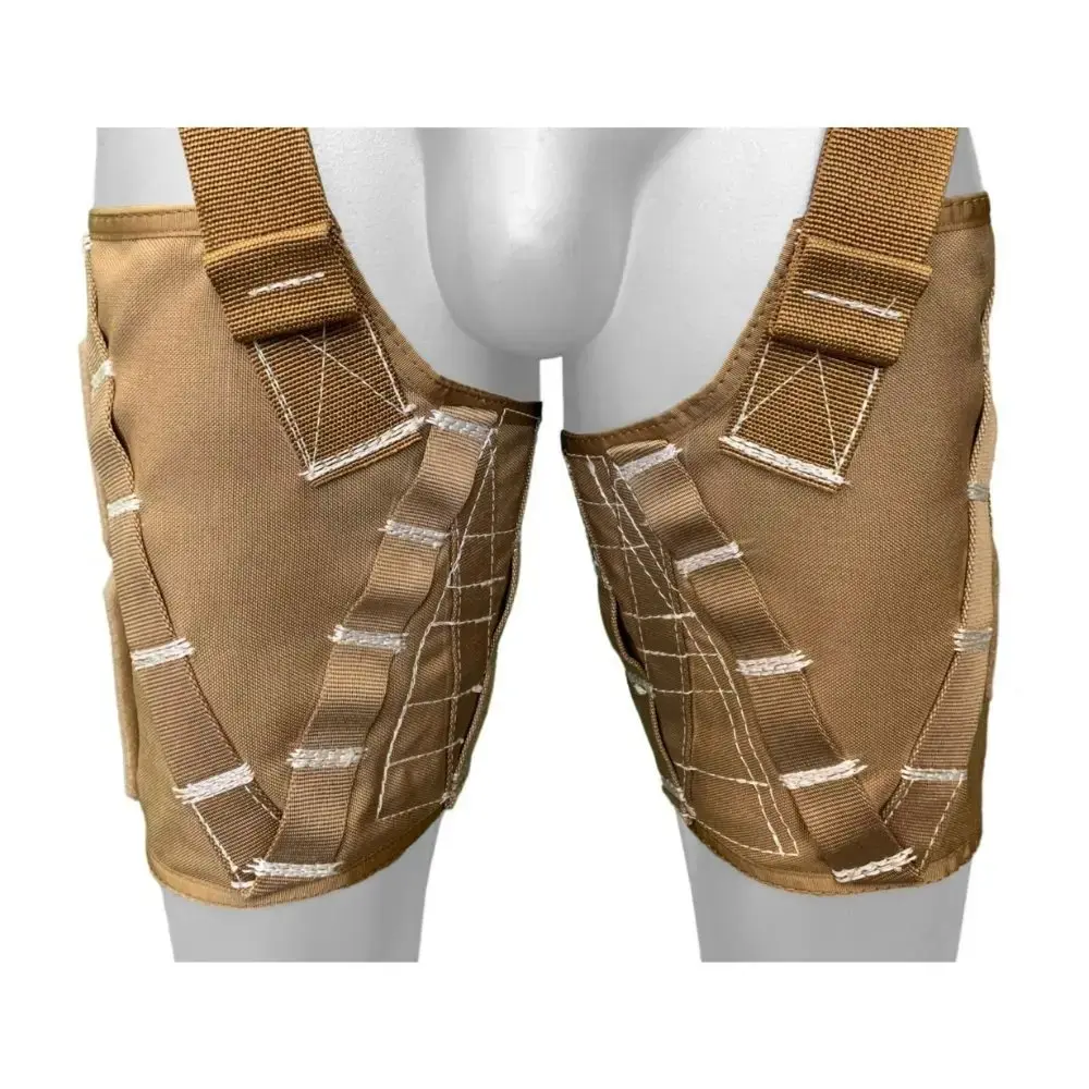 Tracers Attachable Leg Cuffs for Harness White