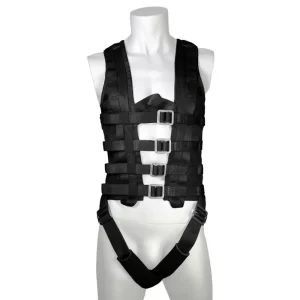 Tracers Stunt Vest Multipoint Men Black Harness